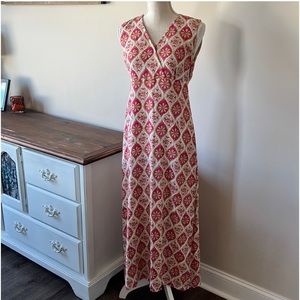 Madison Studio vintage sleeveless tie back dress